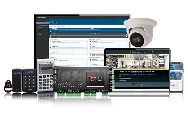 Advanced security cameras and alarm sensors used in alarm system installation in Adelaide