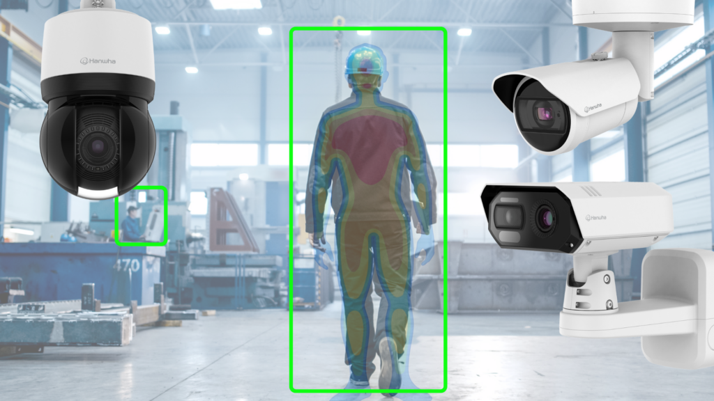 Hanhwa Termal Camera  detecting person