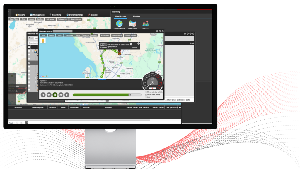 ADELAIDE VEHICLE GPS TRACKER PORTAL